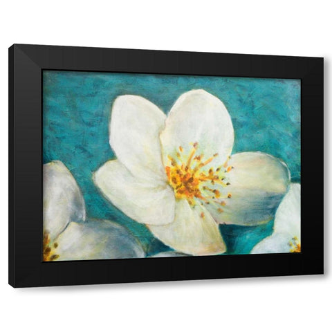 Purely Elegant I Black Modern Wood Framed Art Print with Double Matting by Johnson, Walt