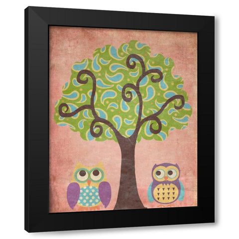 Wisdom in Trees I Black Modern Wood Framed Art Print by Metz, Andi