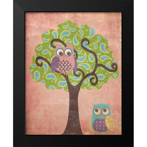 Wisdom in Tree II Black Modern Wood Framed Art Print by Metz, Andi
