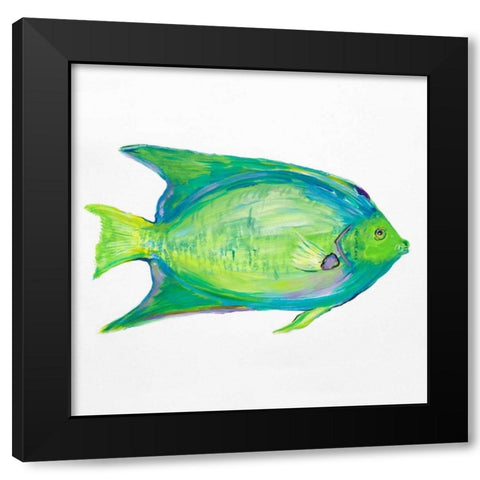 Sealife II Black Modern Wood Framed Art Print by DeRice, Julie