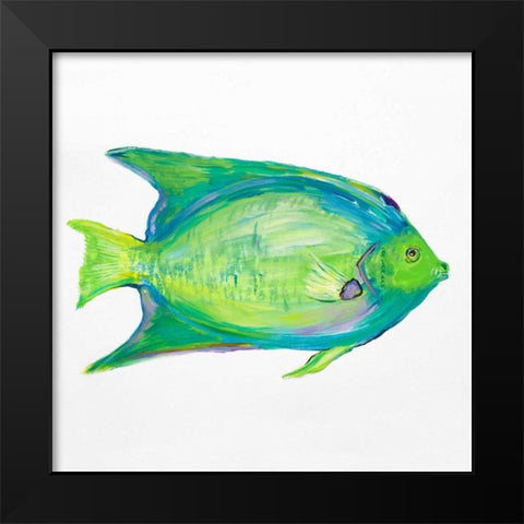 Sealife II Black Modern Wood Framed Art Print by DeRice, Julie