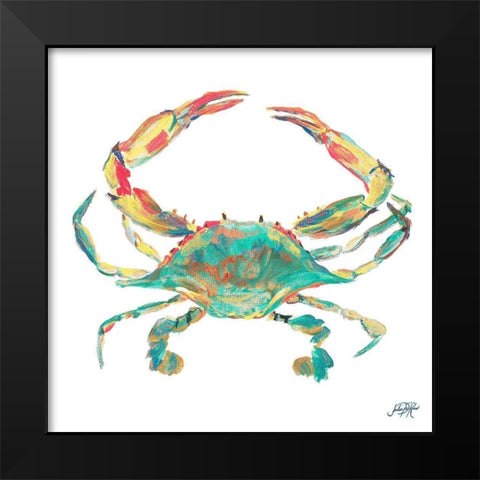 Caribbean Sealife II Black Modern Wood Framed Art Print by DeRice, Julie
