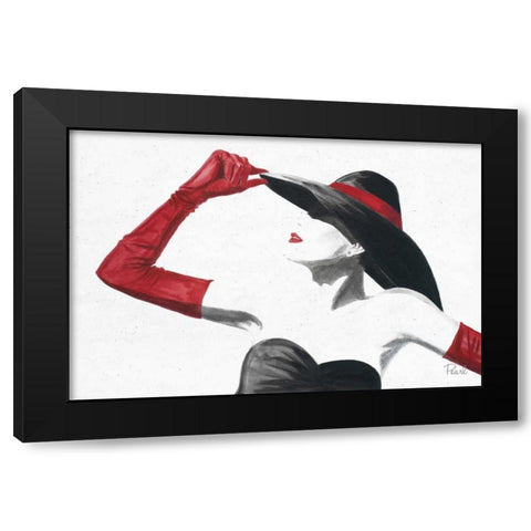 Women of Style II Black Modern Wood Framed Art Print by Urban Pearl Collection, Llc