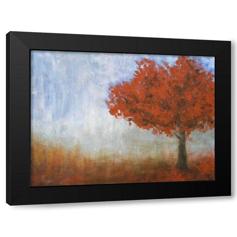 Eternal Tree Black Modern Wood Framed Art Print by Johnson, Walt