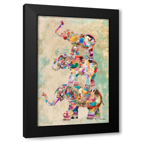 Trunk Show I Black Modern Wood Framed Art Print by Ritter, Gina