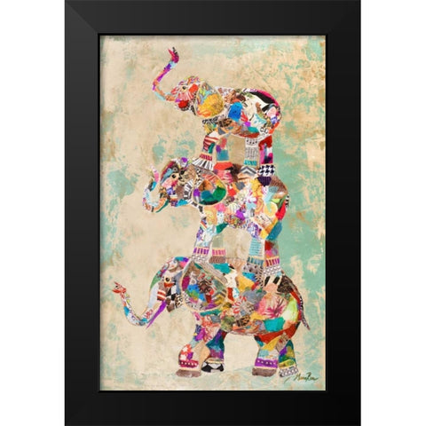 Trunk Show I Black Modern Wood Framed Art Print by Ritter, Gina