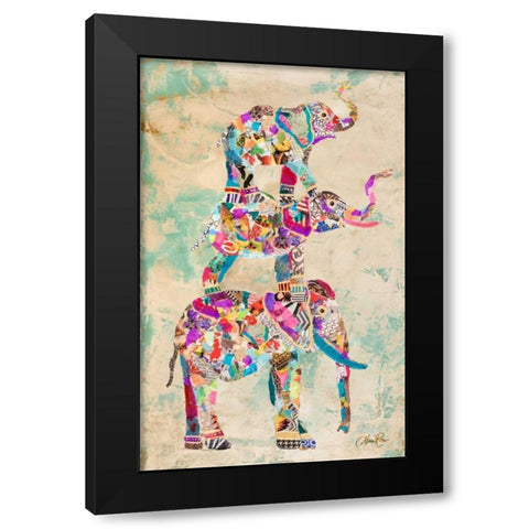 Trunk Show II Black Modern Wood Framed Art Print with Double Matting by Ritter, Gina