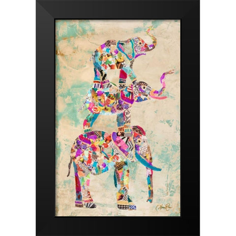 Trunk Show II Black Modern Wood Framed Art Print by Ritter, Gina