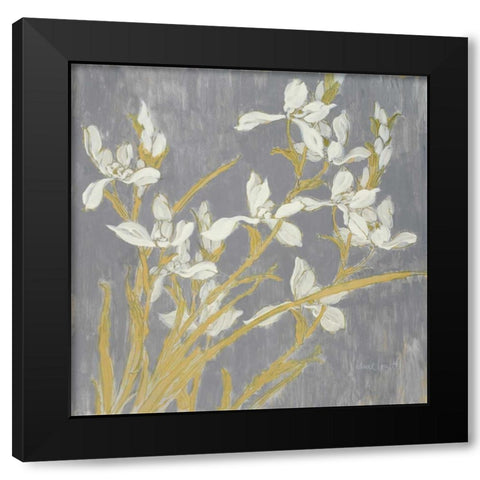 Tranquil Elegance Black Modern Wood Framed Art Print with Double Matting by Loreth, Lanie