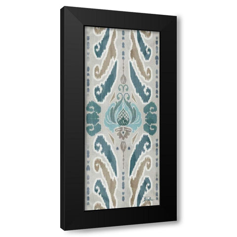 A Touch of Flourish I Black Modern Wood Framed Art Print by Pinto, Patricia