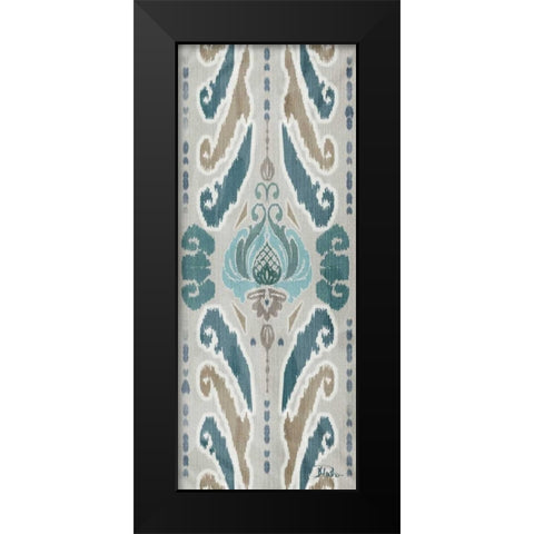 A Touch of Flourish I Black Modern Wood Framed Art Print by Pinto, Patricia