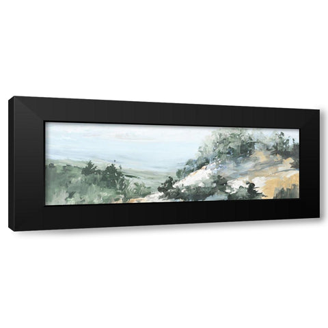 Morning Light Panel Black Modern Wood Framed Art Print by Slivka, Jane