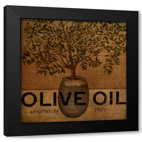 Olive Oil Black Modern Wood Framed Art Print with Double Matting by Albert, Beth
