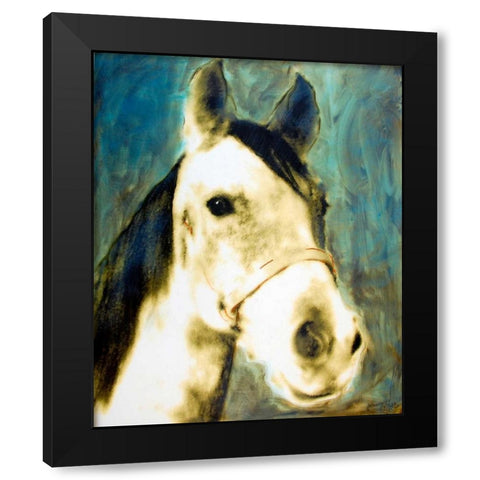 Portrait of Tony Black Modern Wood Framed Art Print by Hoffman, Kate