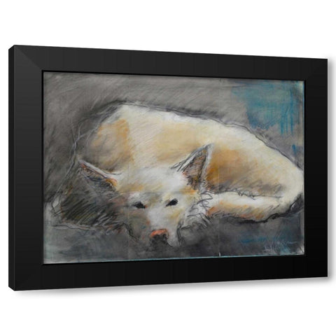 Missy Black Modern Wood Framed Art Print by Hoffman, Kate