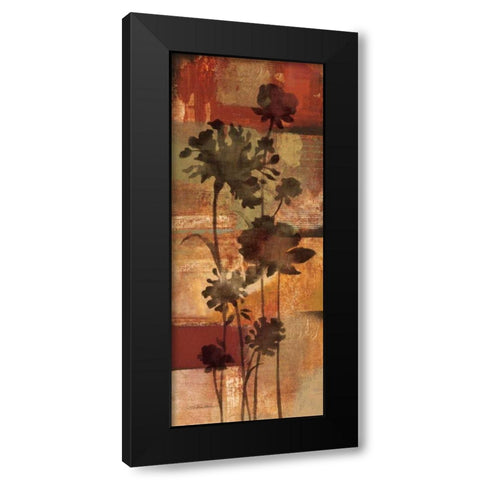 Autumn Silhouette I Black Modern Wood Framed Art Print by Vassileva, Silvia