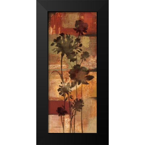 Autumn Silhouette I Black Modern Wood Framed Art Print by Vassileva, Silvia