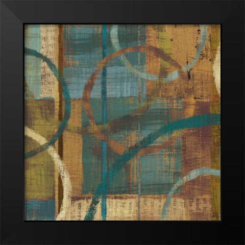 Tranquility I Black Modern Wood Framed Art Print by Mullan, Michael