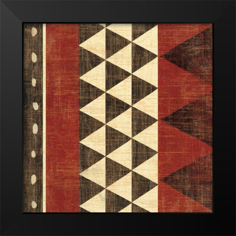 Patterns of the Savanna I Black Modern Wood Framed Art Print by Hershey, Moira
