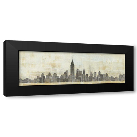 Empire Skyline Black Modern Wood Framed Art Print by Tillmon, Avery