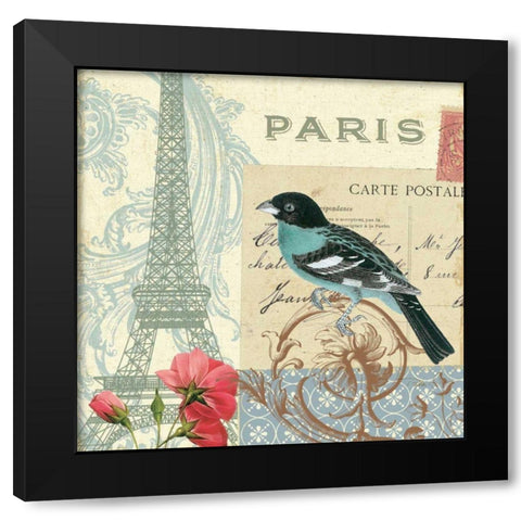 Memories I Black Modern Wood Framed Art Print by Pelletier, Alain
