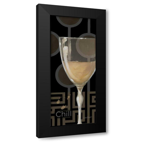Chill Black Modern Wood Framed Art Print with Double Matting by Audit, Lisa