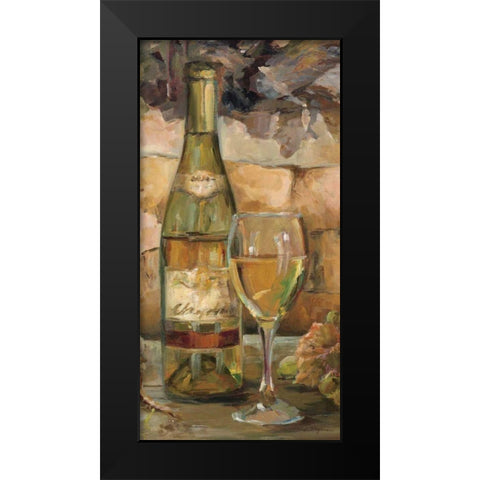 Le Cour de le Chateau II Black Modern Wood Framed Art Print by Hageman, Marilyn