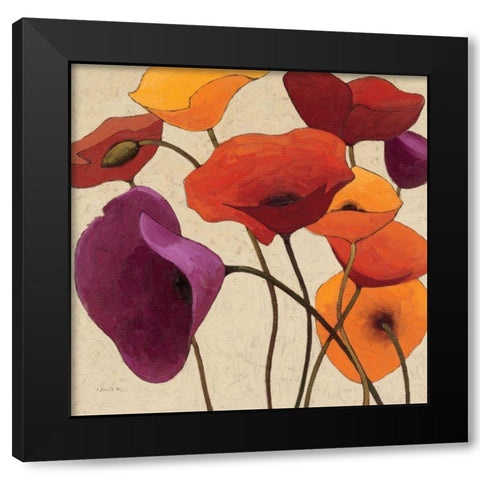 Up One Black Modern Wood Framed Art Print with Double Matting by Novak, Shirley