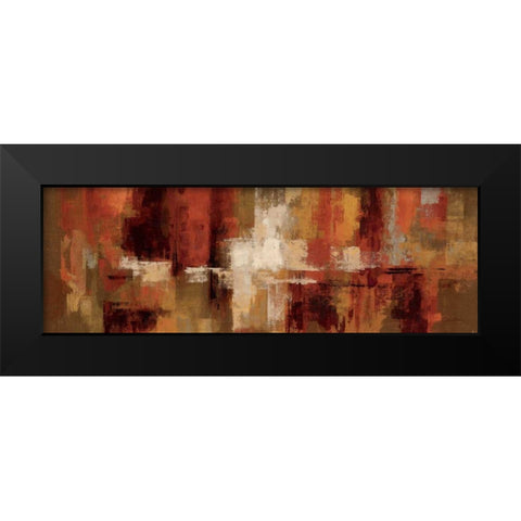 Castanets Crop Black Modern Wood Framed Art Print by Vassileva, Silvia