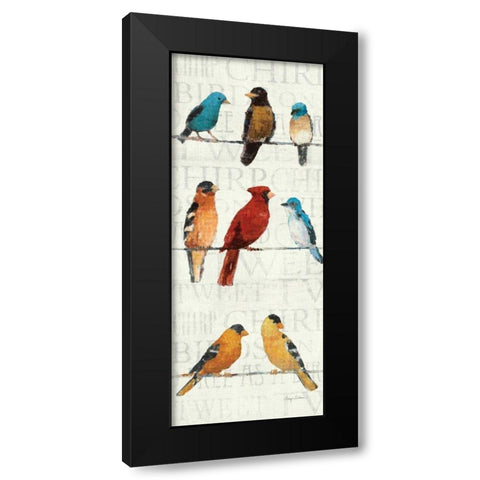 The Usual Suspects Panel II Black Modern Wood Framed Art Print with Double Matting by Tillmon, Avery