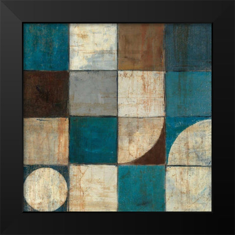 Tango Detail I Black Modern Wood Framed Art Print by Schick, Mike