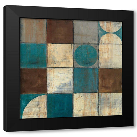 Tango Detail II Black Modern Wood Framed Art Print by Schick, Mike