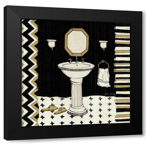 Good Clean Fun IV Black Modern Wood Framed Art Print with Double Matting by Petty, Lisa