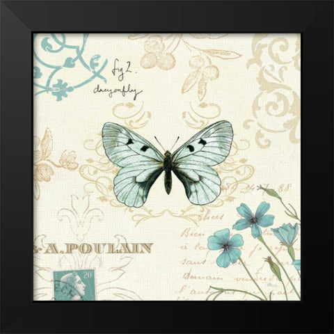 Natural Elegance I Black Modern Wood Framed Art Print by Pela Studio