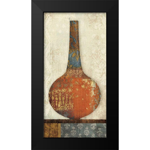Indian Vessels I Black Modern Wood Framed Art Print by Hershey, Moira