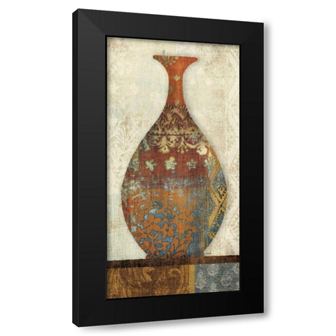 Indian Vessels II Black Modern Wood Framed Art Print by Hershey, Moira