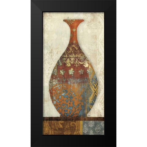 Indian Vessels II Black Modern Wood Framed Art Print by Hershey, Moira