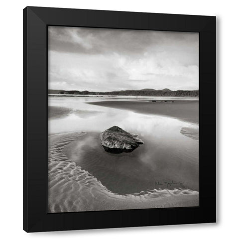 Shi Shi Beach - Low Tide I Black Modern Wood Framed Art Print by Audit, Lisa