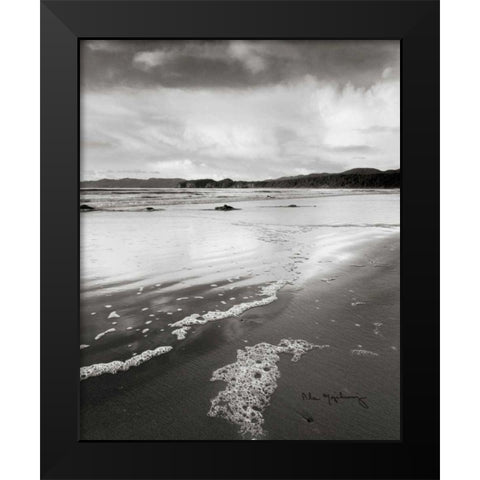 Shi Shi Beach - Low Tide II Black Modern Wood Framed Art Print by Audit, Lisa