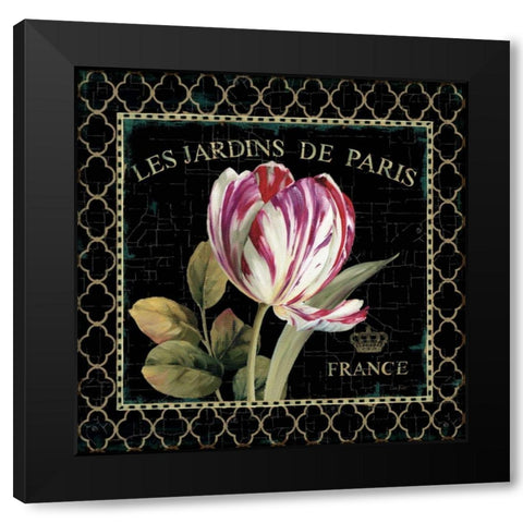 Garden View VI Black Modern Wood Framed Art Print by Audit, Lisa