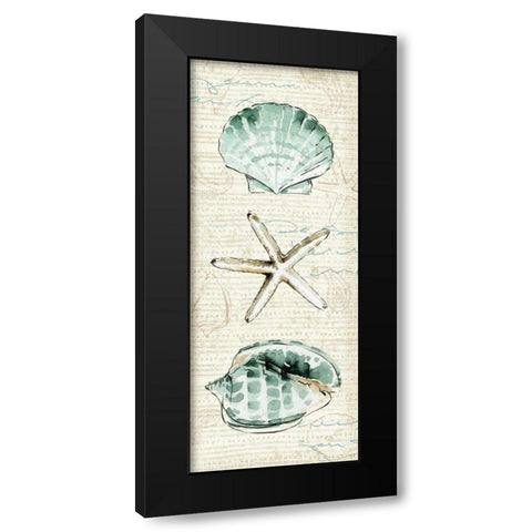 Ocean Prints V Black Modern Wood Framed Art Print by Pela Studio