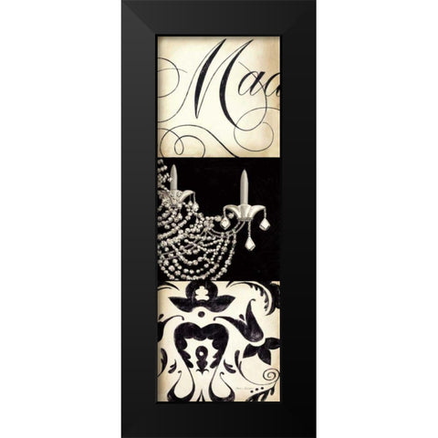 Fifth and Madison IV Black Modern Wood Framed Art Print by Fabiano, Marco