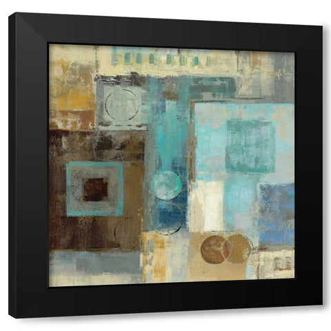 Archway Square I Crop Black Modern Wood Framed Art Print by Vassileva, Silvia