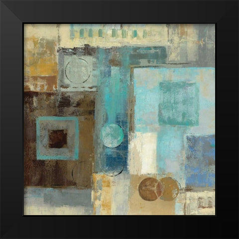 Archway Square I Crop Black Modern Wood Framed Art Print by Vassileva, Silvia
