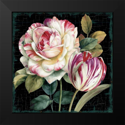 Garden View VIII Black Black Modern Wood Framed Art Print by Audit, Lisa