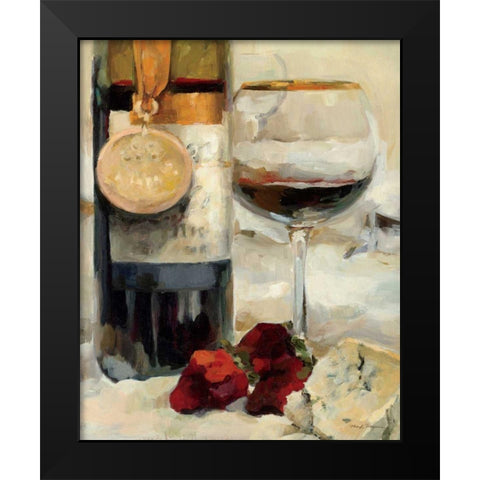 Award Winning Wine II Black Modern Wood Framed Art Print by Hageman, Marilyn