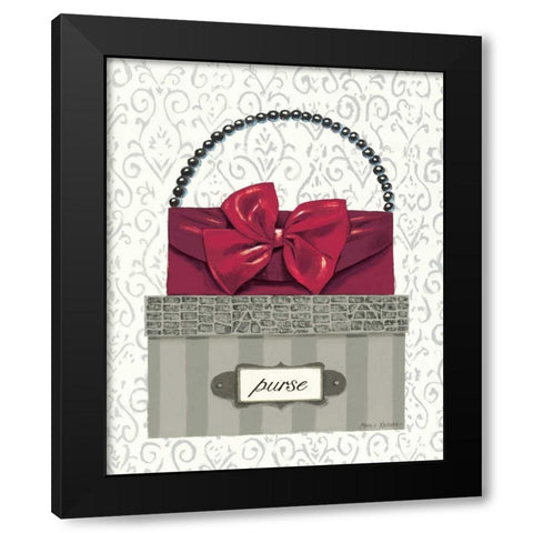 Tres Chic II Black Modern Wood Framed Art Print by Fabiano, Marco