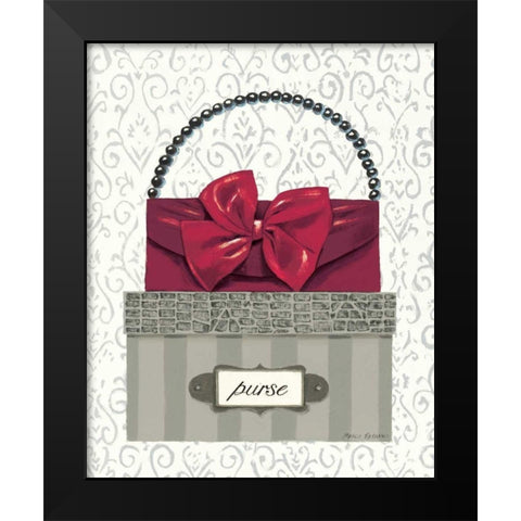 Tres Chic II Black Modern Wood Framed Art Print by Fabiano, Marco