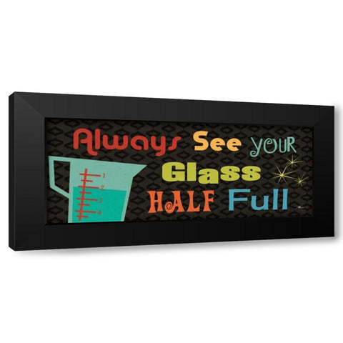 Kitchen It VI Black Modern Wood Framed Art Print by Pela Studio