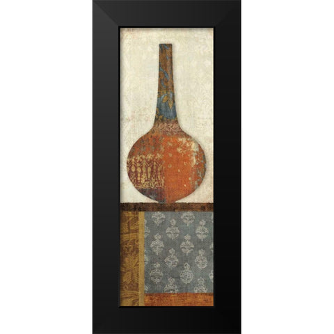Indian Vessels I Black Modern Wood Framed Art Print by Hershey, Moira